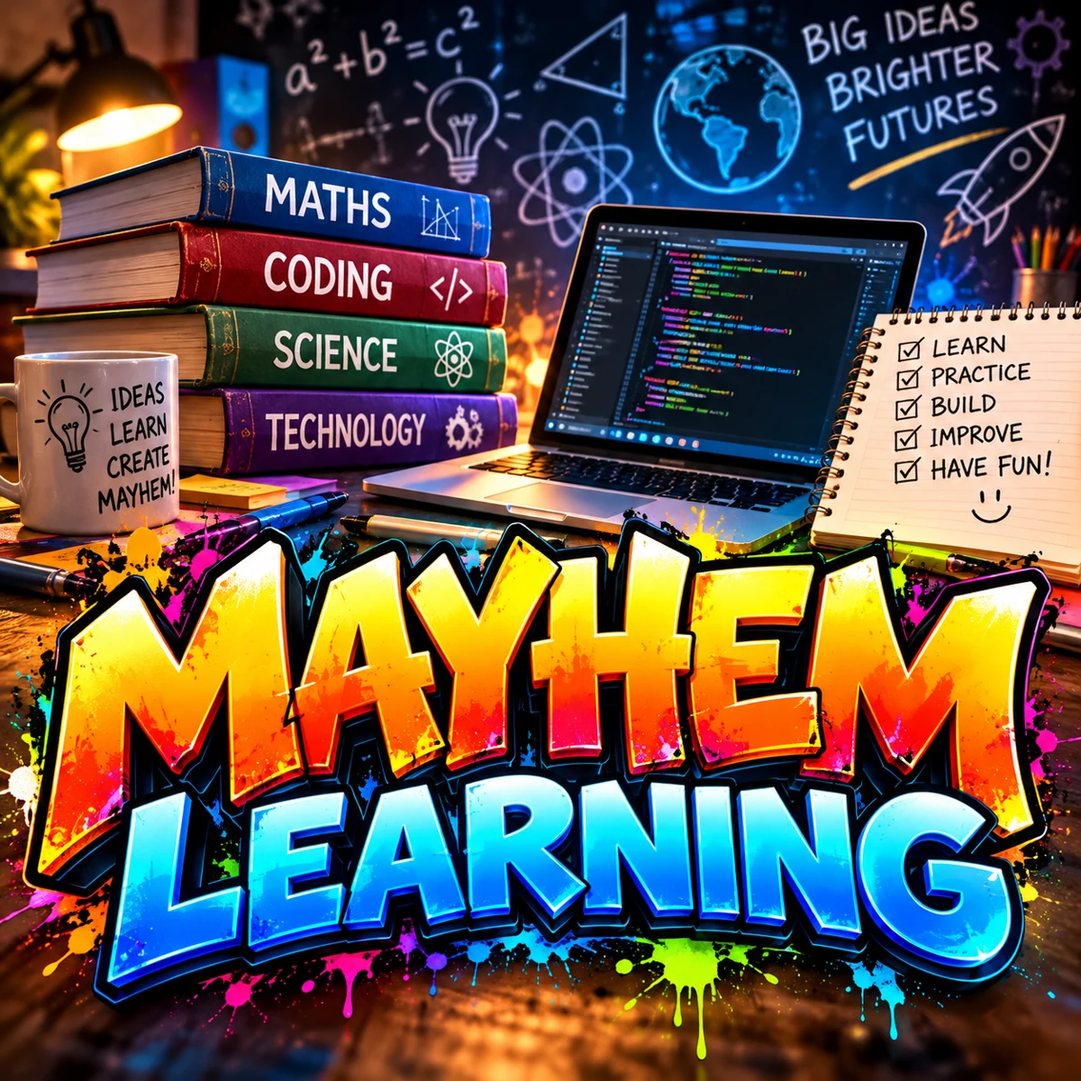 Mayhem Learning logo